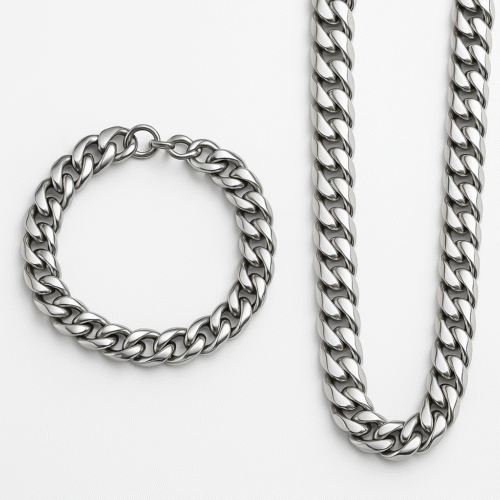 Chaine Cuban Silver (7mm)