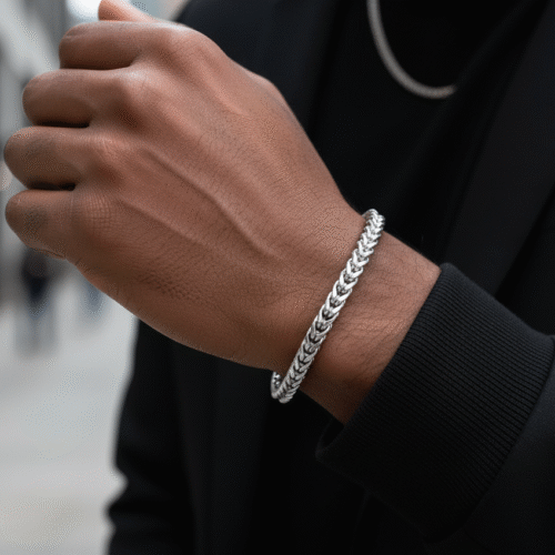 Gemini_Generated_Image_9q398t9q398t9q39 Bracelet Franco Silver