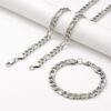 Chaine Figaro Silver