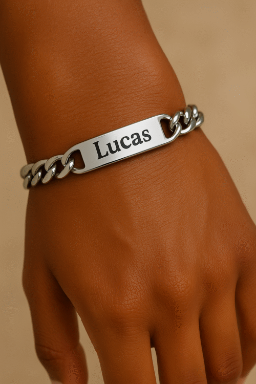Bracelet Cuban Personnalisé (9mm)