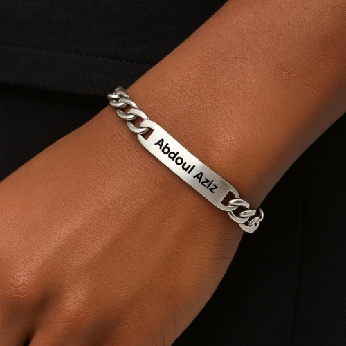 Bracelet Cuban Personnalisé (6mm)