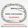 Bracelet Cuban ( féminin )