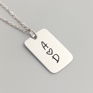 Signature | Collier personnalisé avec écriture manuscrite