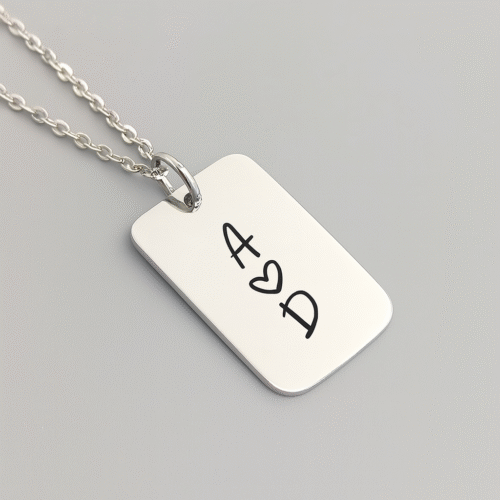 Signature | Collier personnalisé avec écriture manuscrite