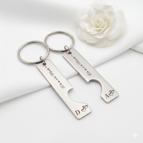 Lot de 2 porte-clés - Merveilles