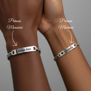 Duo de Bracelets Personnalisés