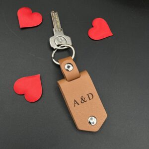 IMG_9639 Porte-clés en similicuir avec photo